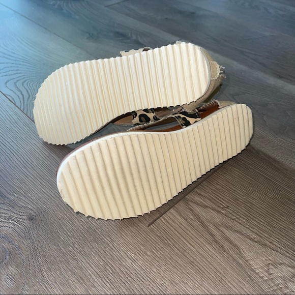 Leopard Print Rope-Accent Gladiator Sandal - Picture 6 of 7